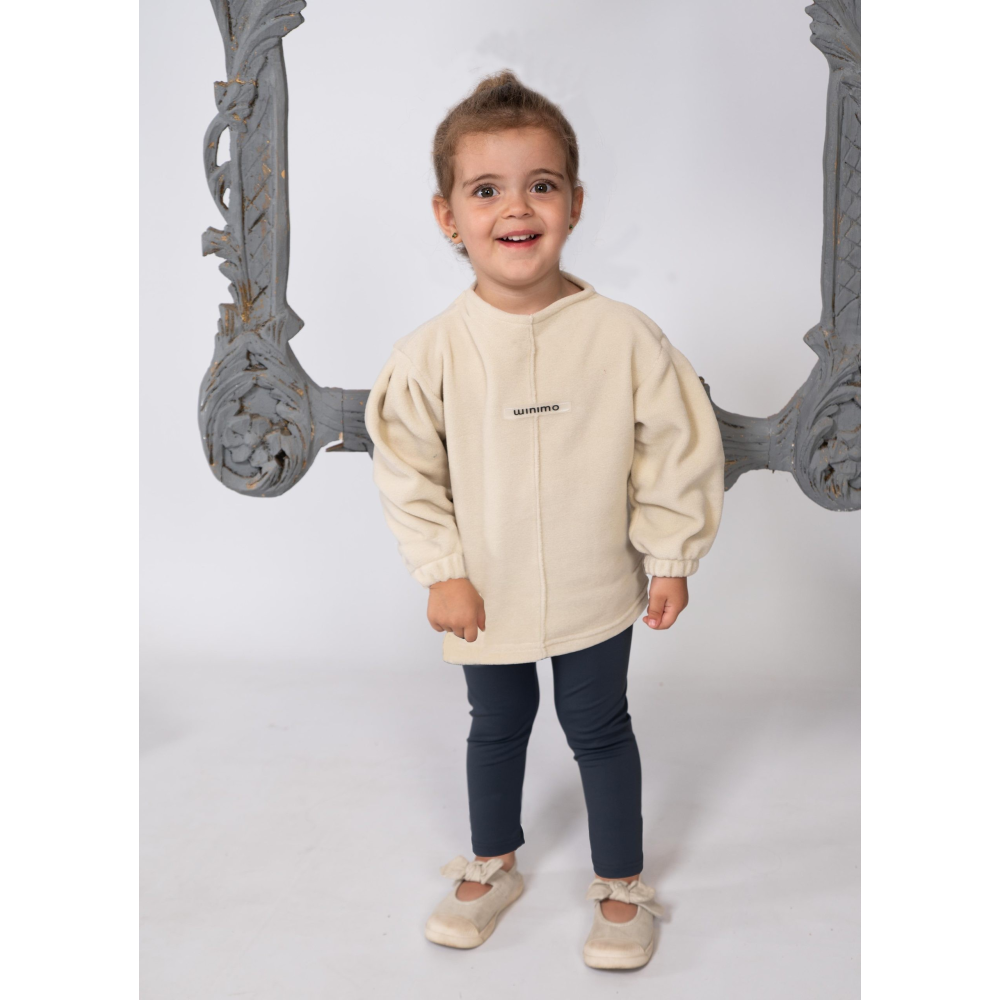 Minimo Σετ Φούτερ 2 Tεμαχίων  Φλίς Μπλούζα Με Κολάν Minimo Σετ Φούτερ 2 Tεμαχίων  Φλίς Μπλούζα Με Κολάν