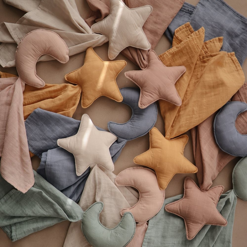 Mushie Πανάκι Μωρού Star Fall Yellow Mushie Πανάκι Μωρού Star Fall Yellow