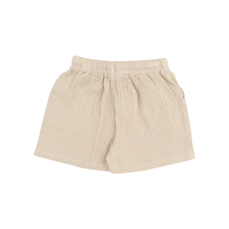 Σορτσάκι Solid Muslin Oxford Tan   Σορτσάκι Solid Muslin Oxford Tan