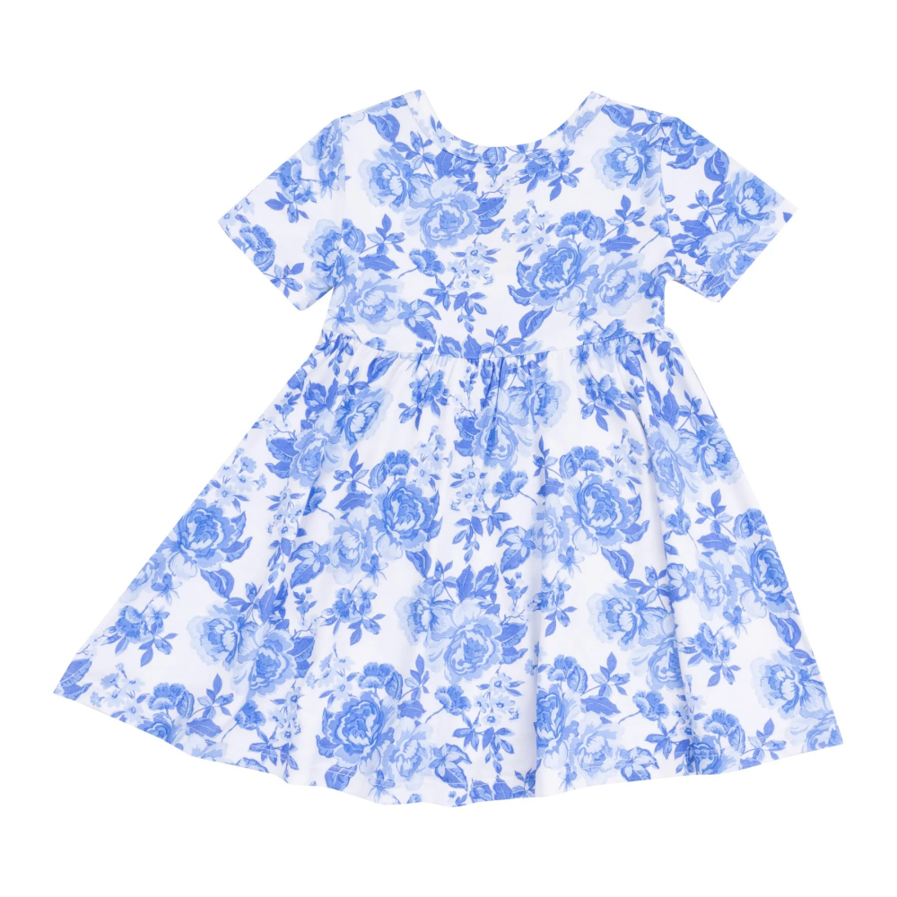 Φόρεμα Roses In Blue Φόρεμα Roses In Blue