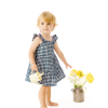 Φόρεμα Twirl Από Μουσελίνα-Navy Gingham Φόρεμα Twirl Από Μουσελίνα-Navy Gingham