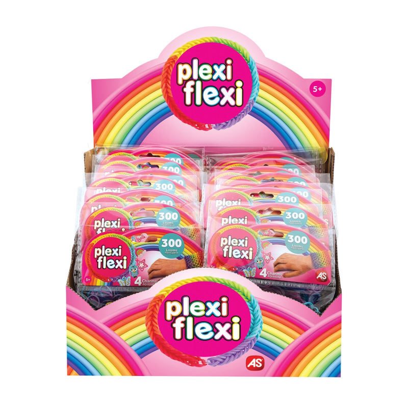 Plexi Flexi Σακουλάκι Με 300 Λαστιχάκια & 4 Αξεσουάρ Για Ηλικίες 5+ Χρονών Plexi Flexi Σακουλάκι Με 300 Λαστιχάκια & 4 Αξεσουάρ Για Ηλικίες 5+ Χρονών