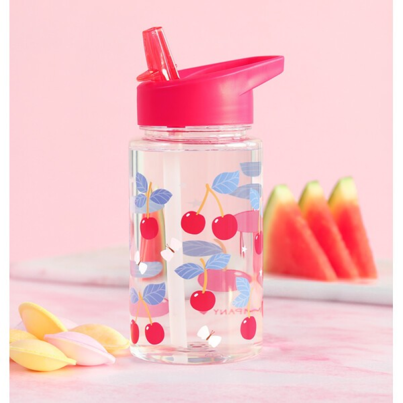 Παιδικό Παγούρι Aπό Tritan 450ml-Cherries  Παιδικό Παγούρι Aπό Tritan 450ml-Cherries