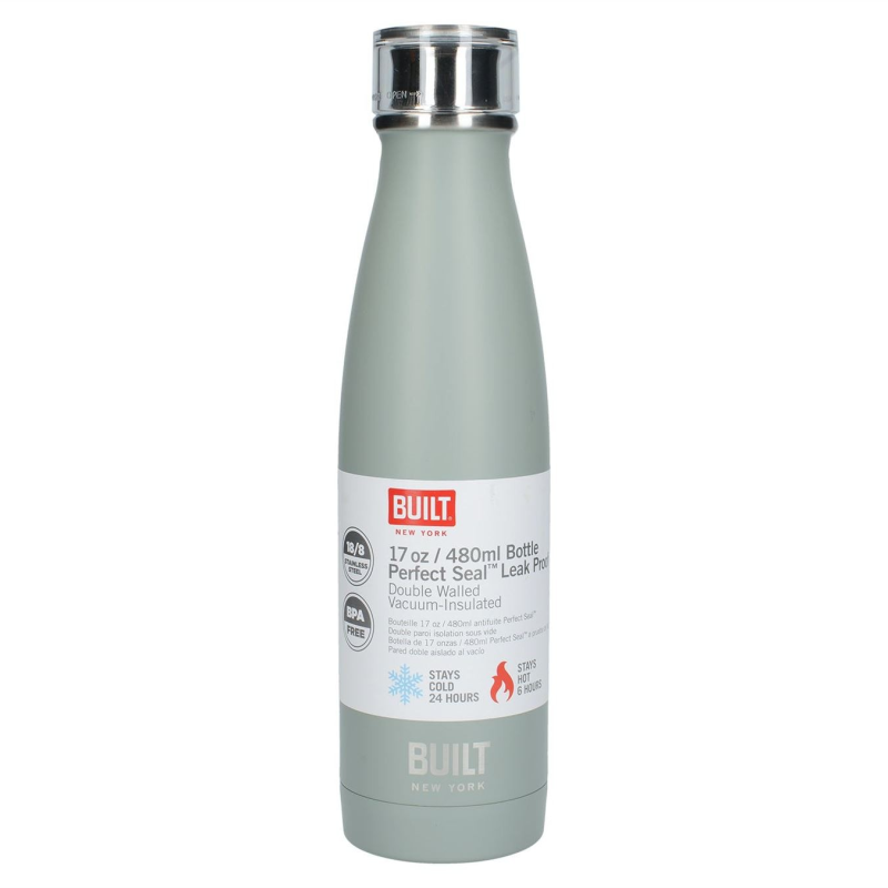 Kitchen Craft Μπουκάλι Θερμός Ανοξείδωτο Storm Grey 480ml Kitchen Craft Μπουκάλι Θερμός Ανοξείδωτο Storm Grey 480ml