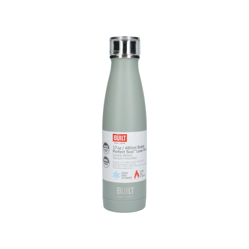 Kitchen Craft Μπουκάλι Θερμός Ανοξείδωτο Storm Grey 480ml