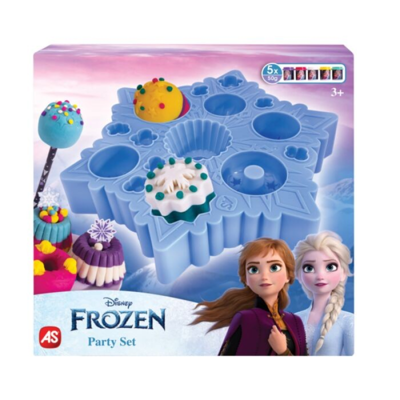 AS Πλαστελίνη Disney Frozen Πάρτυ Με 5 Βαζάκια 250γρ Για 3+ Χρονών AS Πλαστελίνη Disney Frozen Πάρτυ Με 5 Βαζάκια 250γρ Για 3+ Χρονών