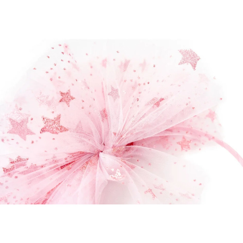 Στέκα Μαλλιών «Lady Penelope» Με Ροζ Αστέρια
