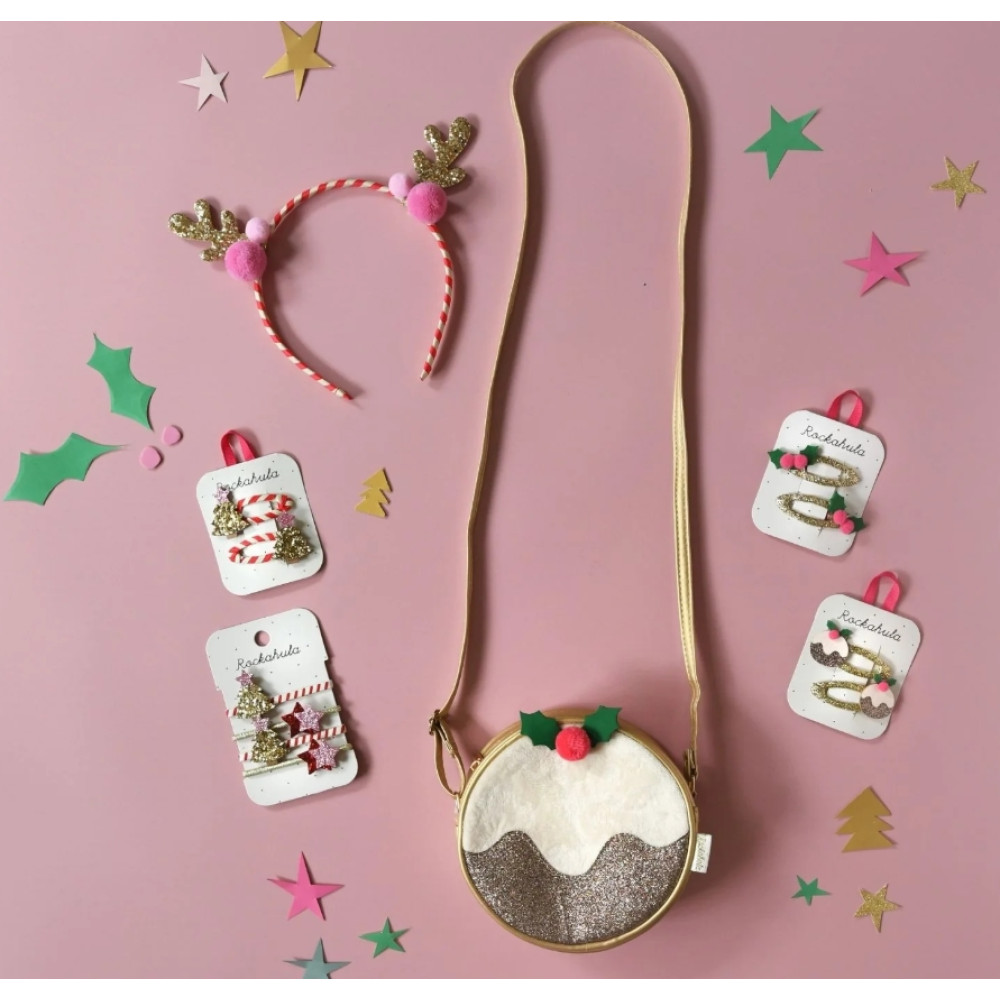 Rockahula Kids Σετ Λαστιχάκια Μαλλιών «Χριστουγεννιάτικη Μαγεία» 