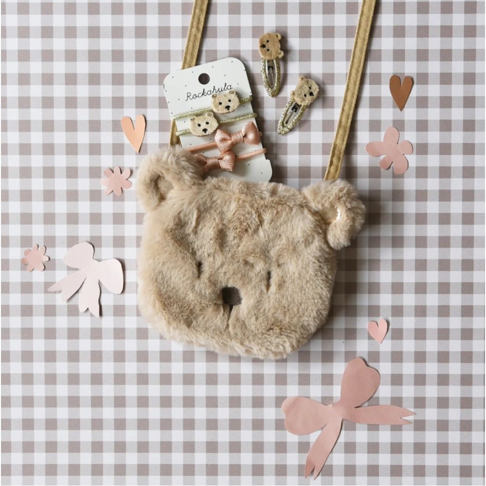 Rockahula Kids Χειροποίητη Τσάντα Teddy Bear