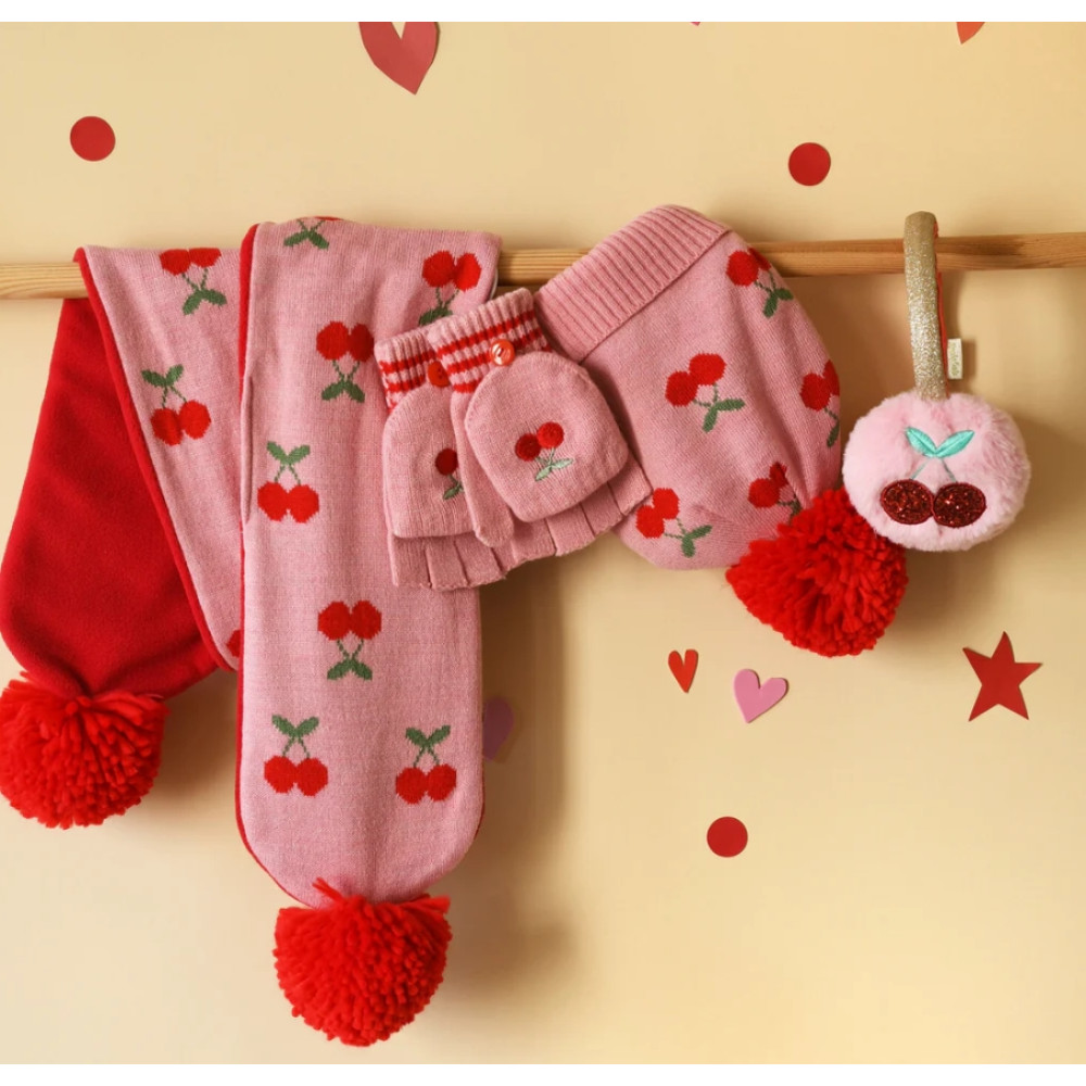 Rockahula Kids Σκουφάκι Πλεκτό Cherry 3-6 Ετών 