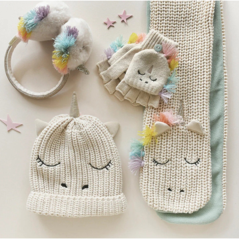 Rockahula Kids Γάντια Πλεκτά Rainbow Unicorn 3-6 ετών Rockahula Kids Γάντια Πλεκτά Rainbow Unicorn 3-6 ετών