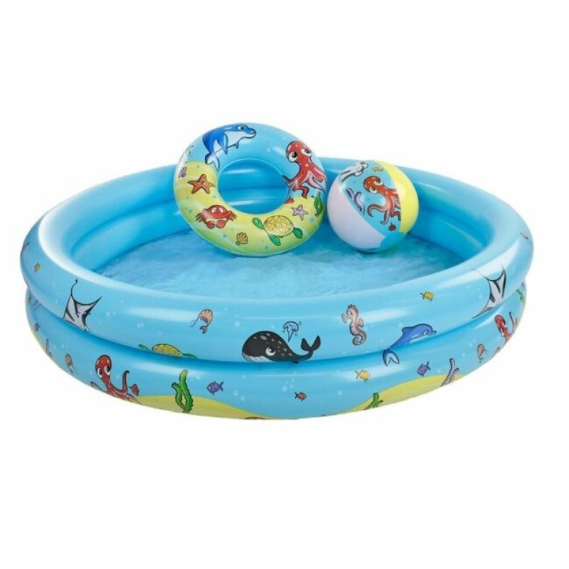 Swim Essentials Παιδική πισίνα 120 cm Ακουαμαρίνης  Swim Essentials Παιδική πισίνα 120 cm Ακουαμαρίνης