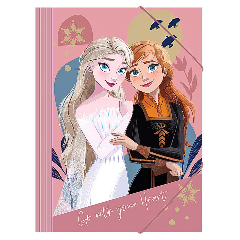Disney Ντοσιέ Χάρτινο Με Λάστιχο Frozen 2 25x35cm