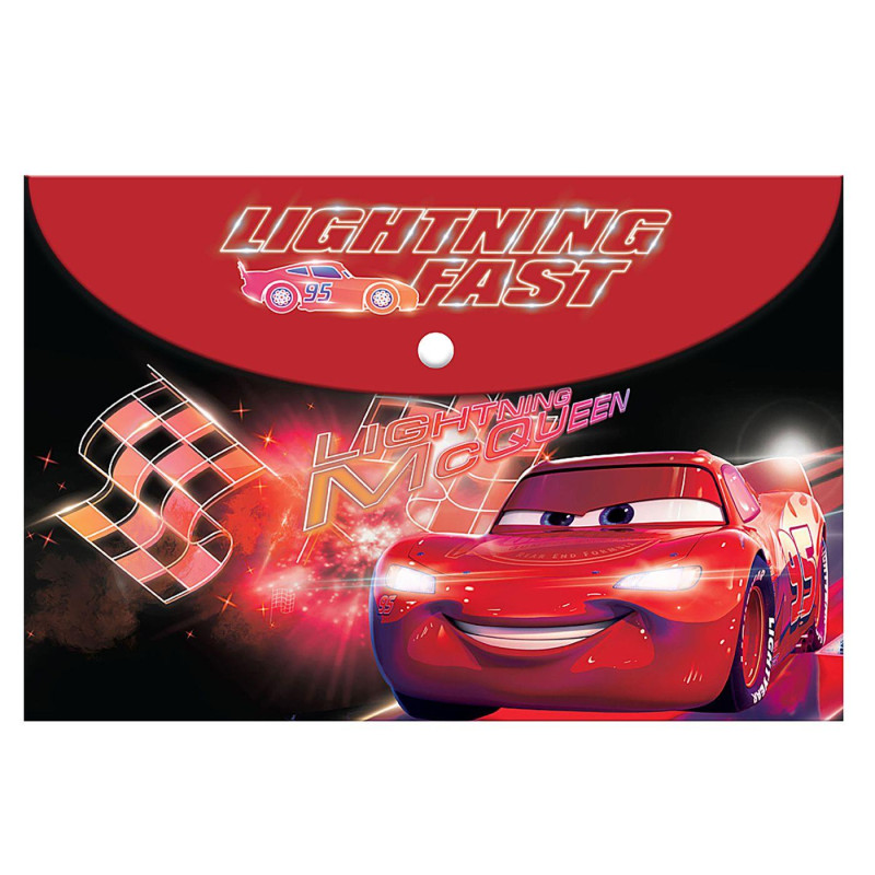 Disney Φάκελος Κουμπί Α4 Cars Disney Φάκελος Κουμπί Α4 Cars