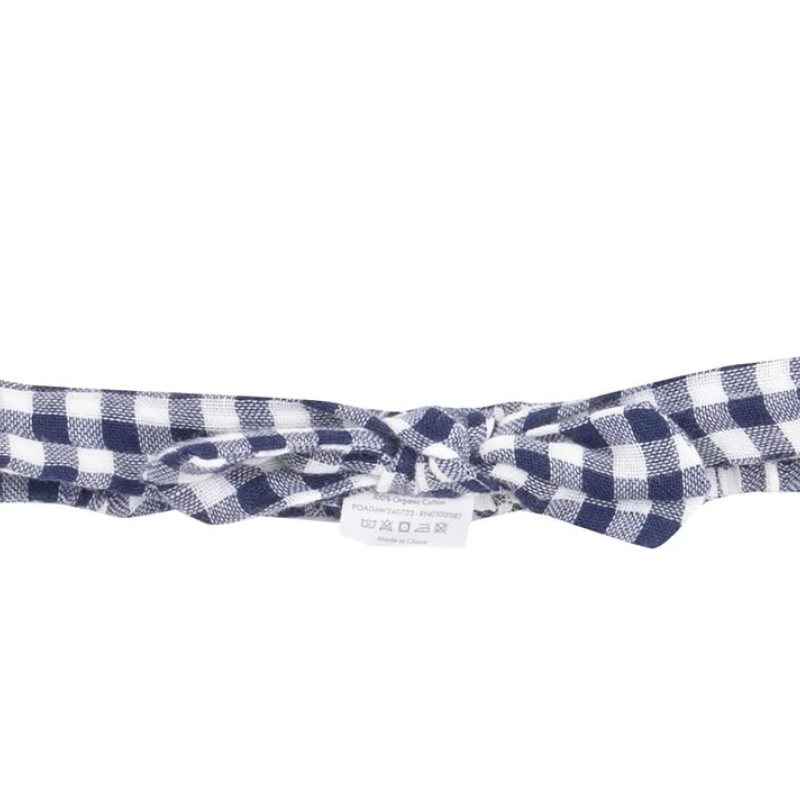 Kορδέλα Navy Gingham Kορδέλα Navy Gingham
