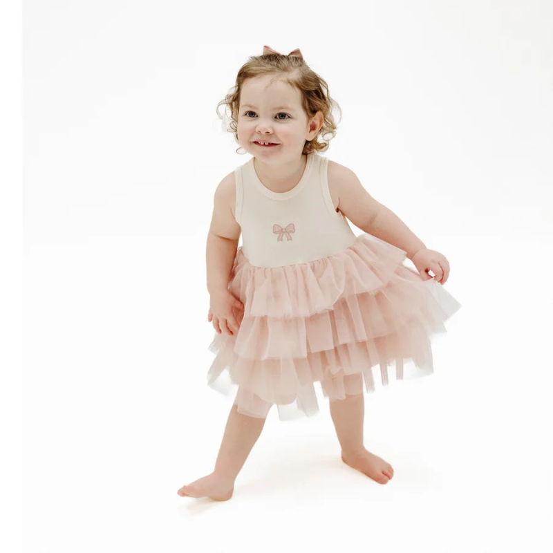 Φόρεμα Layered Tulle Dress - Bows Tutu Φόρεμα Layered Tulle Dress - Bows Tutu