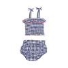 Σετ Navy Gingham Σετ Navy Gingham