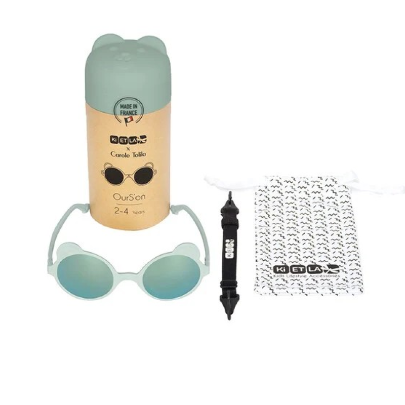 KiETLA: Γυαλιά Ηλίου Ourson 1-2 ετών Almond Green