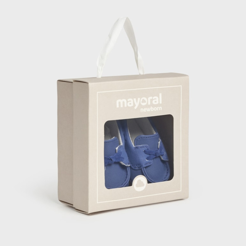 Mayoral  Βρεφικά Παπουτσάκια Αγκαλιάς Μοκασίνια Μπλε