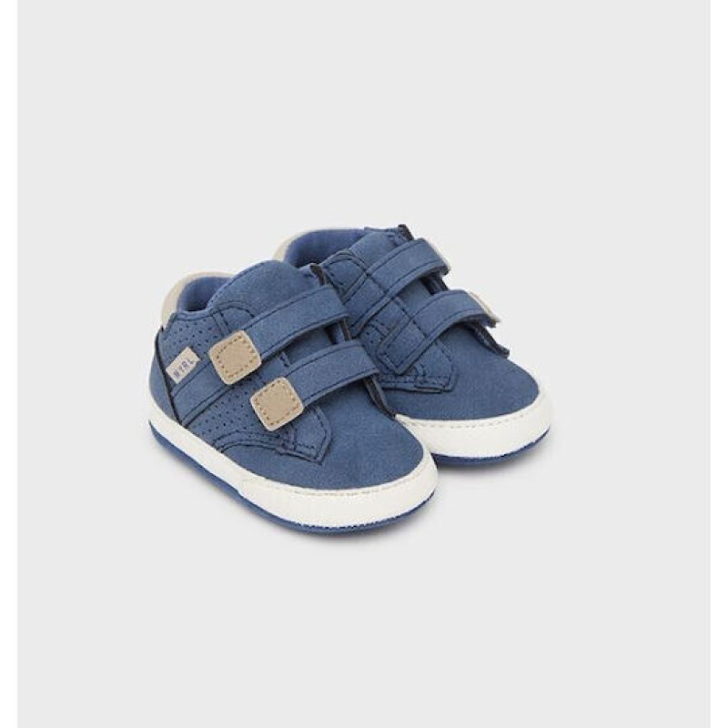 Mayoral Βρεφικά Sneakers Αγκαλιάς Μπλε