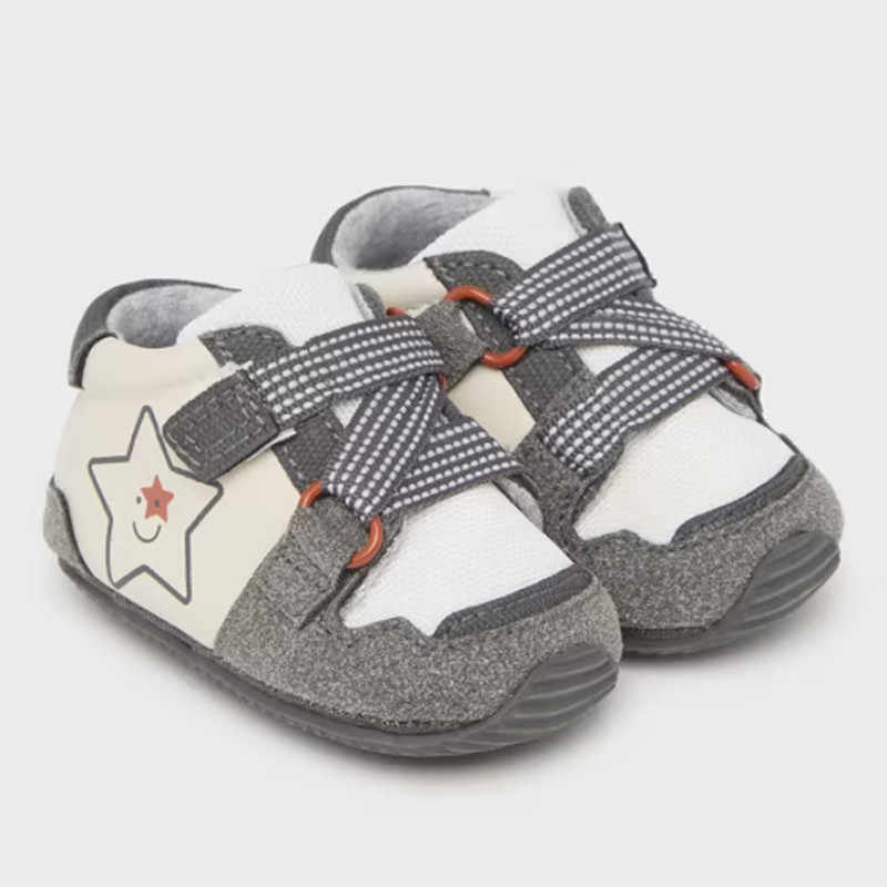 Mayoral Βρεφικά Sneakers Αγκαλιάς Γκρι