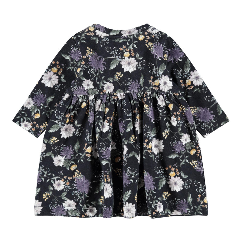 Βρεφικό Φόρεμα Flowers Dark Sapphire 