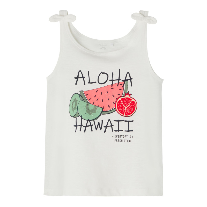 Παιδική Μπλούζα Aloha Hawaii White Alyssum