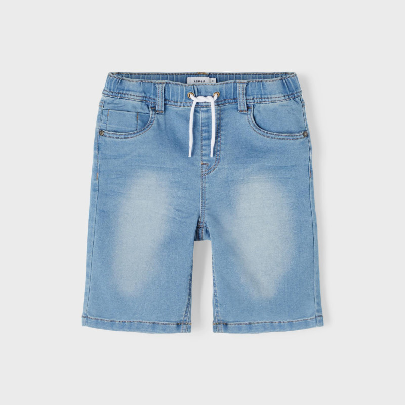 Παιδική Βερμούδα Jeans Light Blue Denim Παιδική Βερμούδα Jeans Light Blue Denim