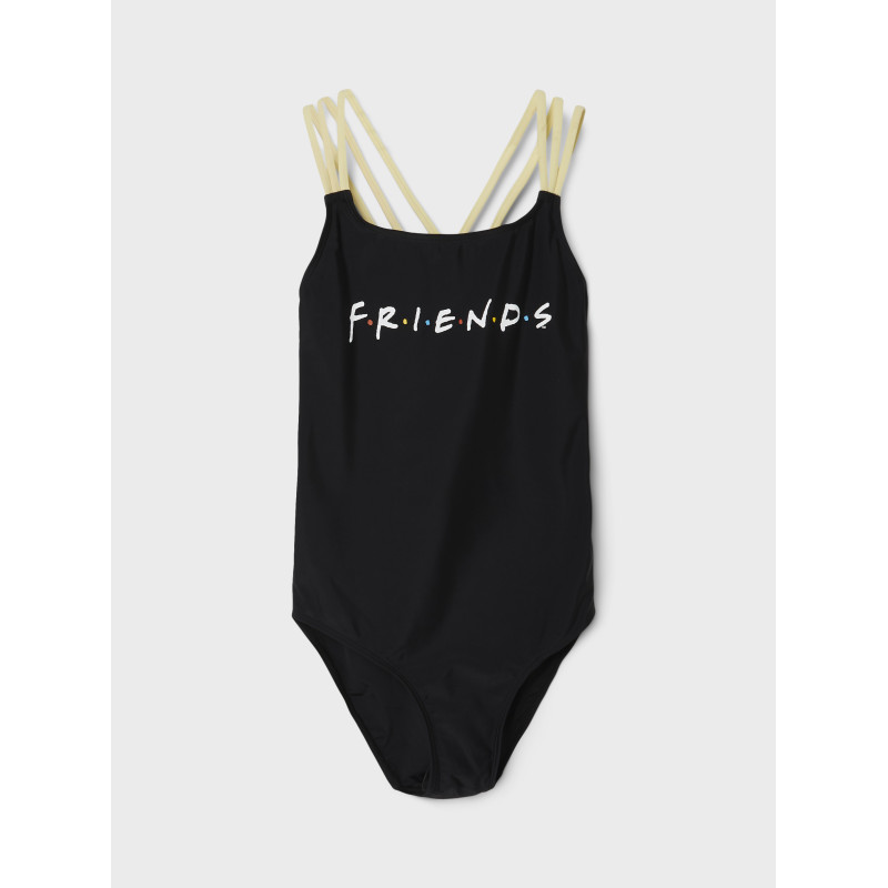 Παιδικό Μαγιό Ολόσωμο Friends Black
