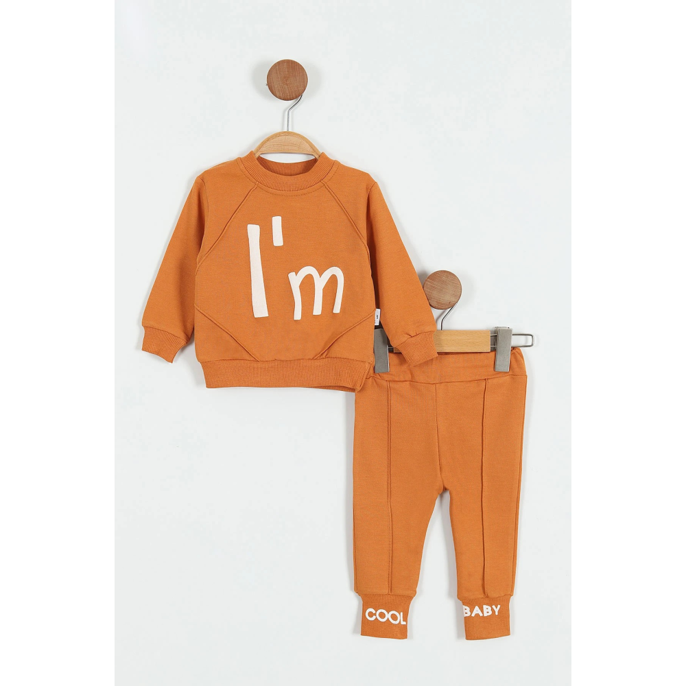 Βρεφικό Βαμβακερό Σετ I'm Cool Baby Taba Βρεφικό Βαμβακερό Σετ I'm Cool Baby Taba