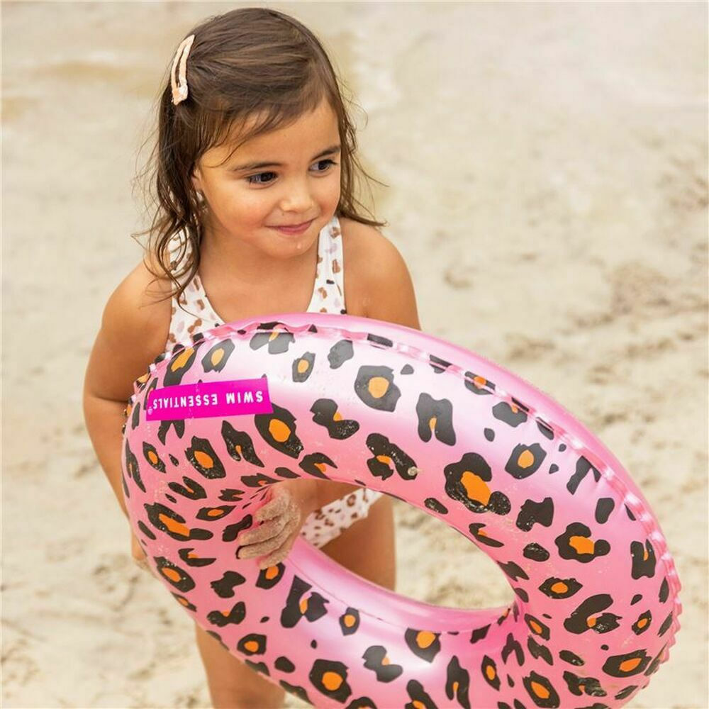 Swim Essentials Παιδικό Σωσίβιο Κουλούρα Leopard με Διάμετρο 50εκ. Ροζ Swim Essentials Παιδικό Σωσίβιο Κουλούρα Leopard με Διάμετρο 50εκ. Ροζ