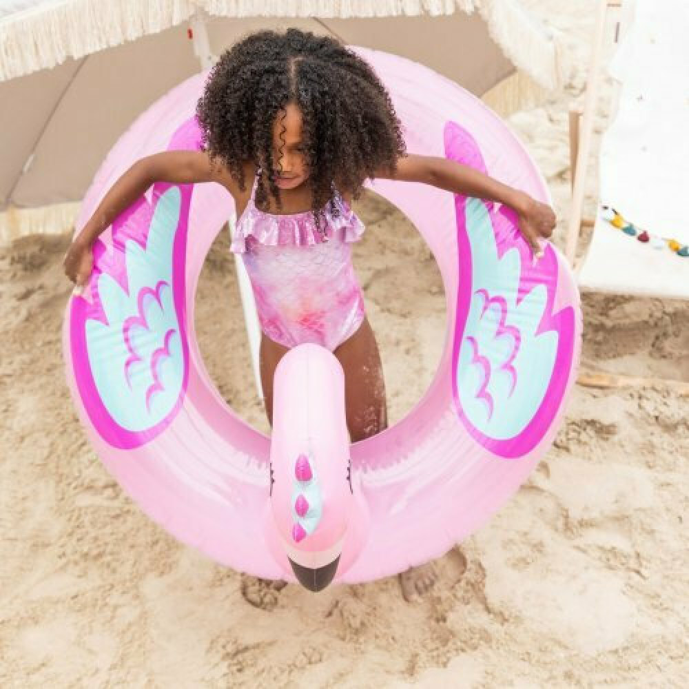 Swim Essentials Φουσκωτή Σαμπρέλα Θαλάσσης Flamingo Ροζ 104εκ. Swim Essentials Φουσκωτή Σαμπρέλα Θαλάσσης Flamingo Ροζ 104εκ.