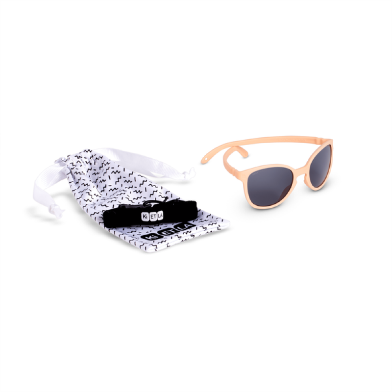 KiETLA: Γυαλιά Ηλίου Wazz 2-4 ετών - Wayfarer Apricot KiETLA: Γυαλιά Ηλίου Wazz 2-4 ετών - Wayfarer Apricot