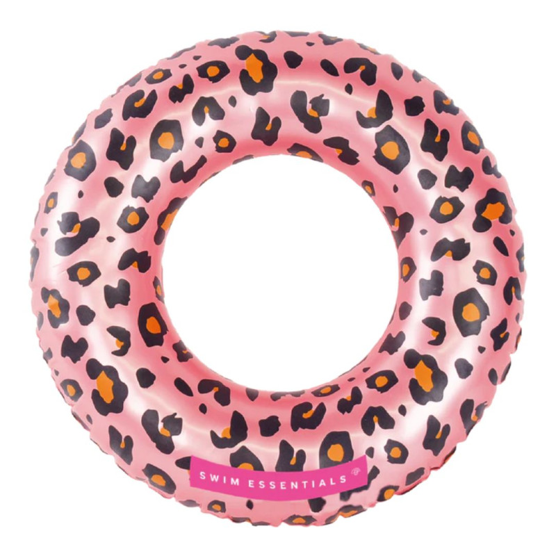 Swim Essentials Παιδικό Σωσίβιο Κουλούρα Leopard με Διάμετρο 50εκ. Ροζ Swim Essentials Παιδικό Σωσίβιο Κουλούρα Leopard με Διάμετρο 50εκ. Ροζ