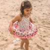 Swim Essentials Παιδικό Σωσίβιο Κουλούρα Leopard με Διάμετρο 50εκ. Ροζ Swim Essentials Παιδικό Σωσίβιο Κουλούρα Leopard με Διάμετρο 50εκ. Ροζ