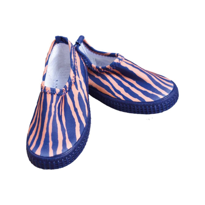 Παπούτσια Για Τη Θάλασσα Blue Orange Zebra Από 19 -33 Νούμερο Παπούτσια Για Τη Θάλασσα Blue Orange Zebra Από 19 -33 Νούμερο