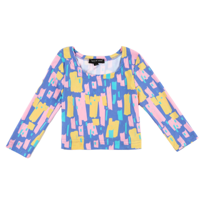 Teeter Totter Κρόπ Μπλουζάκι Color Drift