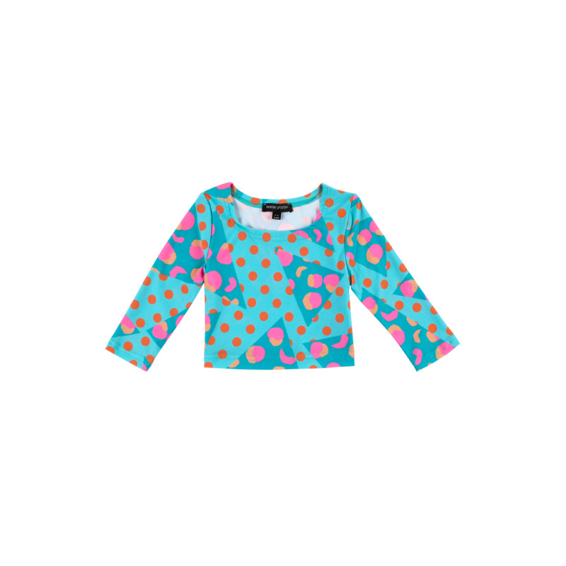 Teeter Totter Κροπ Μπλουζάκι Dots Green Teeter Totter Κροπ Μπλουζάκι Dots Green