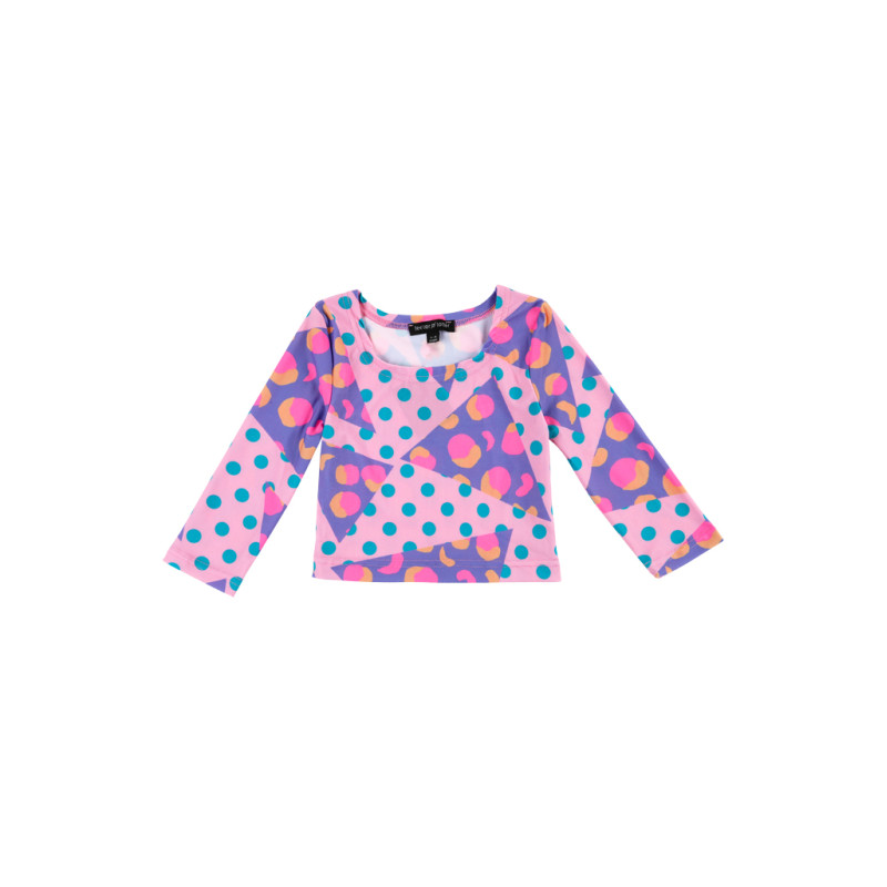 Teeter Totter Κρόπ Μπλουζάκι  Pink Dots Teeter Totter Κρόπ Μπλουζάκι  Pink Dots
