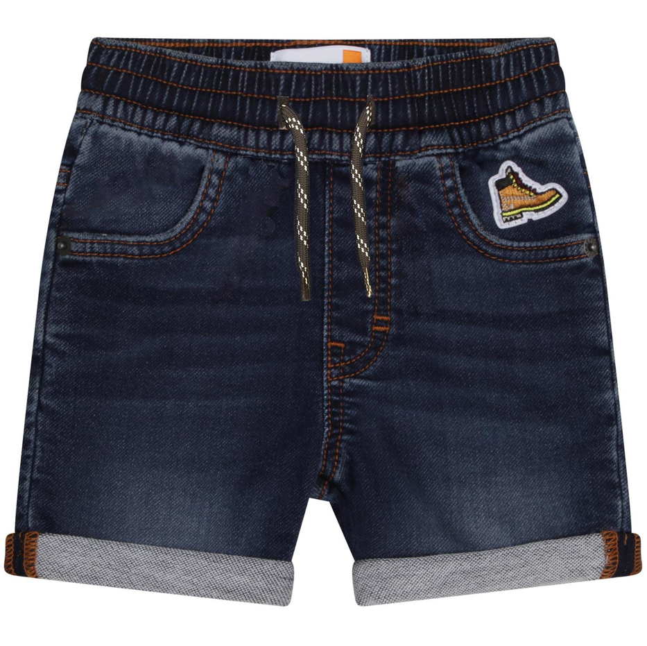 Timberland Baby Bermuda Jeans Blue Timberland Baby Bermuda Jeans Blue