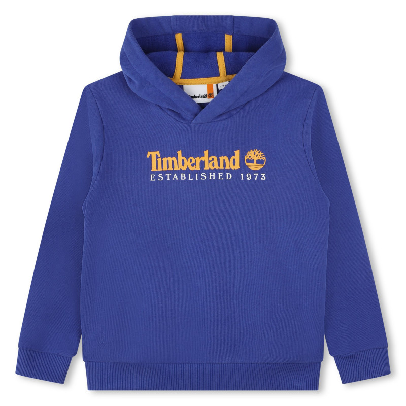 Timberland Παιδικό Φούτερ Με Κουκούλα Μπλε Timberland Παιδικό Φούτερ Με Κουκούλα Μπλε