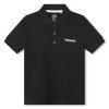Timberland Παιδική Μπλούζα Polo Μαύρη  Timberland Παιδική Μπλούζα Polo Μαύρη