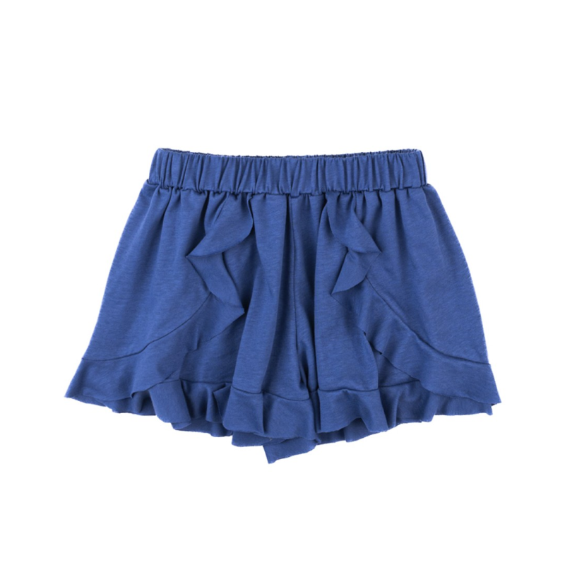 Σορτς The Blue Ruffled Jersey Shorts Σορτς The Blue Ruffled Jersey Shorts