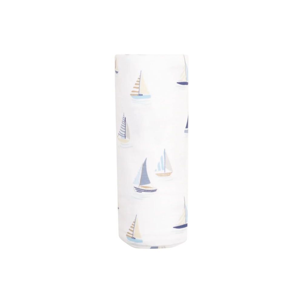 Κουβέρτα αγκαλιάς Sailboats Blue - 45X45 Κουβέρτα αγκαλιάς Sailboats Blue - 45X45